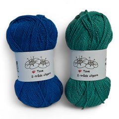 Ullgarn Tove 2-trådigt – 100% ull 50g | Sandnes Garn