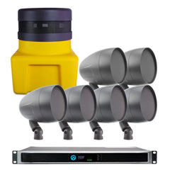 TruAudio Landscape Package w/ (1) LEA Connect 352 Amplifier, (6) AcoustiScape 6.5 in. Landscape Speakers, & (1) SubTerrain PRO 10 in. Subwoofer (SUBT-PAKLEA-AS2-6)