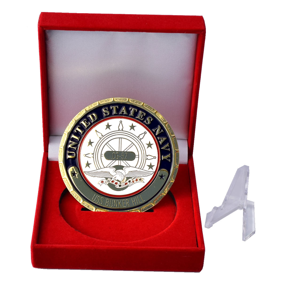 USS Bunker Hill CG-52 Navy Ship Plaque