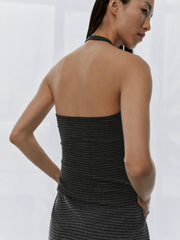 Striped Strappy Tank Tops