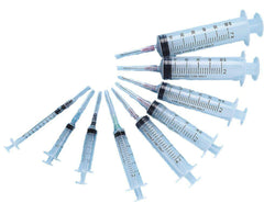 U&U 3cc Syringe with Needle - Pack of 100 (SY-3U) Medical Supplies U&U