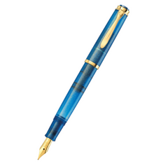 Pelikan Classic M200 Fountain Pen - 2024 Special Edition - Golden Lapis - Free shipping to US and Canada - Vancouver Buchan’s Kerrisdale Stationery Store