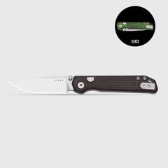 Begleiter 2.9 | GID Canvas Micarta Handle | Kizer Button Liner Lock™ | BD1N |  KizerV™ 3458.2BDA4