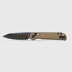 Begleiter 2.9 | Kizer Clutch Lock™ | Norplex UltreX™ Micarta | Damascus | KizerV™ 3458.2CDA2