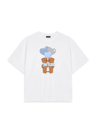 VALENTINES BEAR T-SHIRT WHITE