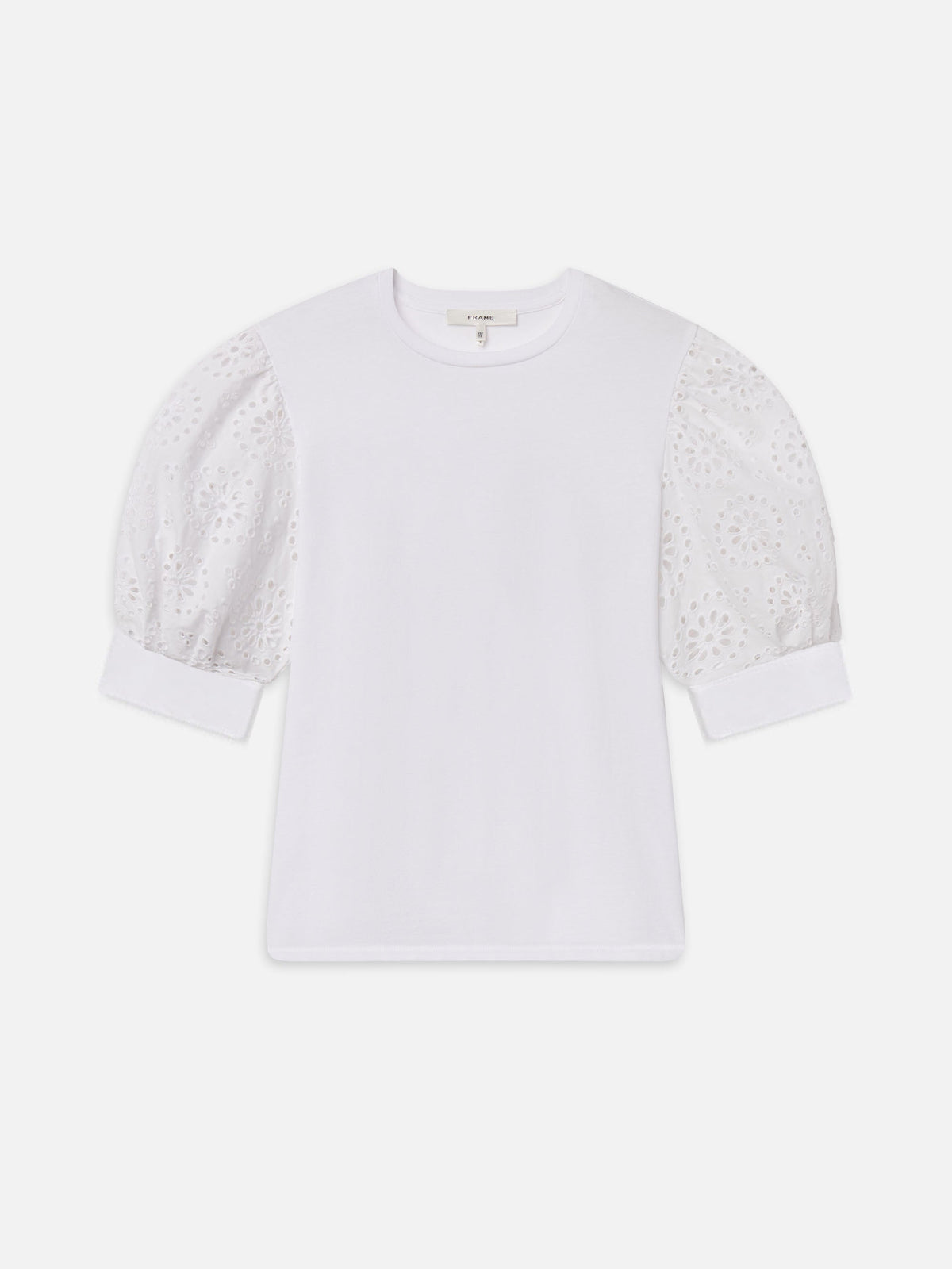 FRAME - The Solstice Eyelet Tee