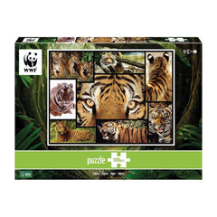 WWF 1000 Piece Kids Puzzle- Tigers Age- 3 Years & Above