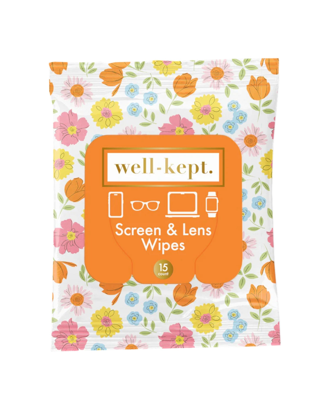 Well Kept Spring Break Screen Cleansing Towelettes/ Tech Wipes