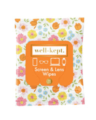 Well Kept Spring Break Screen Cleansing Towelettes/ Tech Wipes