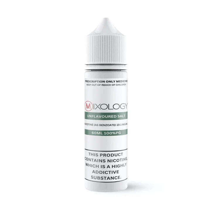 Mixology Unflavoured- 50mg Liquid Nicotine Salt (60ml)