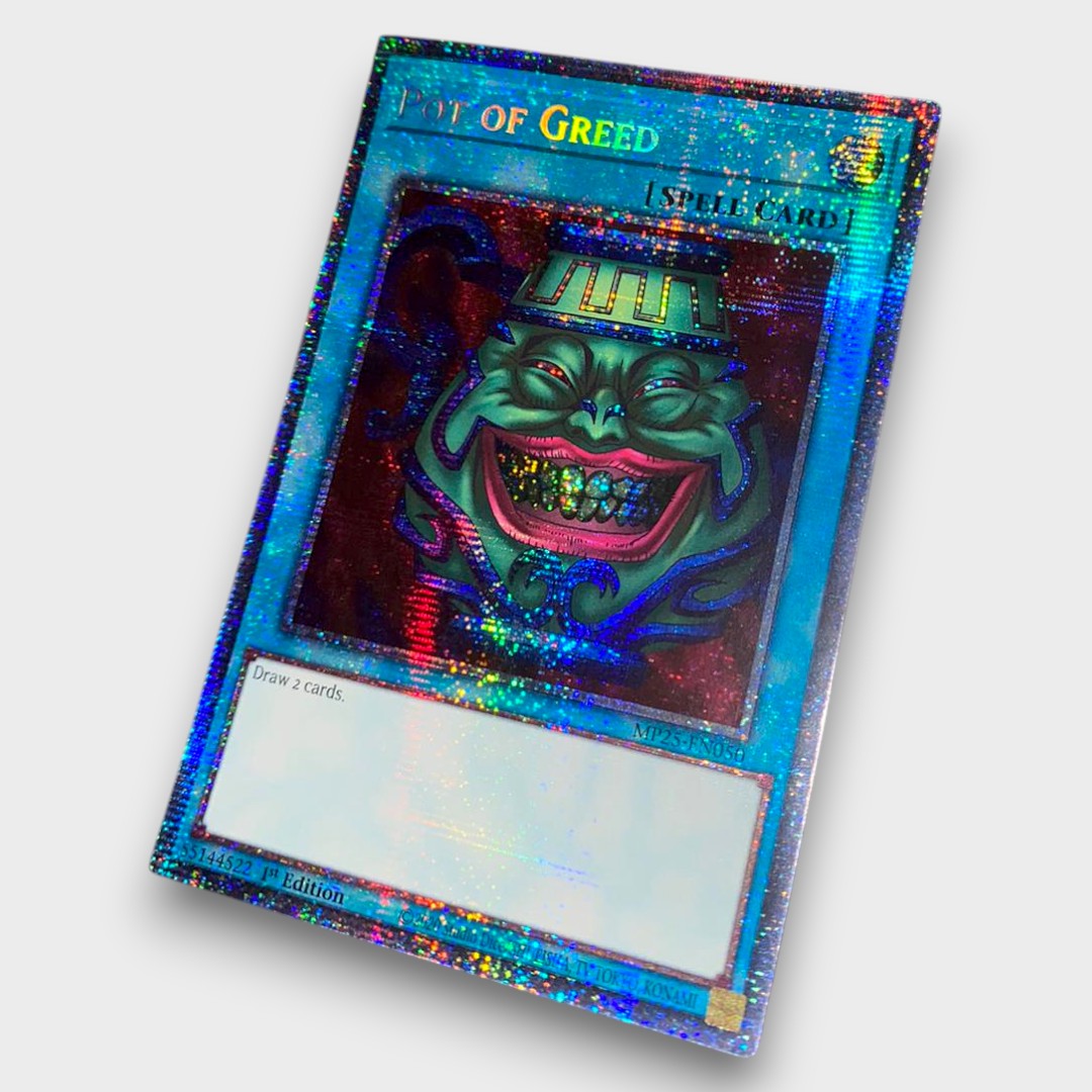 POT OF GREED - HOLOGRAPHIC CARD