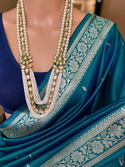 Soft Banarasi Silk Weaving Saree – 99 AED