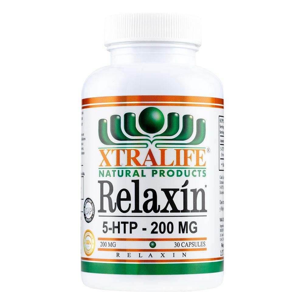 RELAXIN 5-HTP - 200MG 30 CAP XTRALIFE NATURAL PRODUCTS