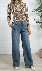 Mac and Me Wide Leg w/Porkchop Pocket 32"