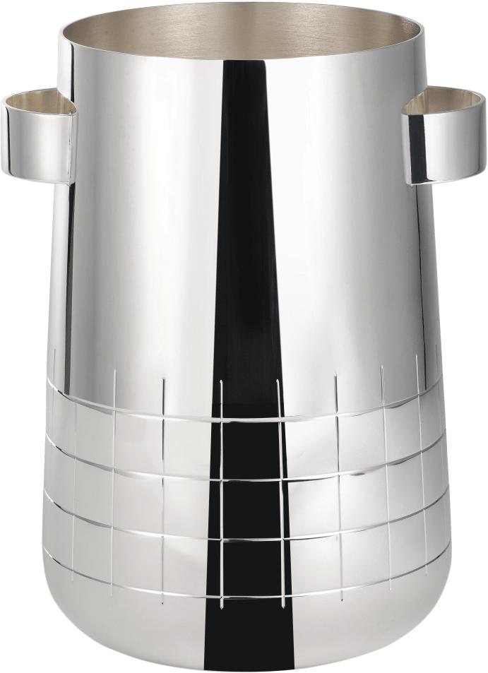 Christofle Graphik Silver-Plated Cooler