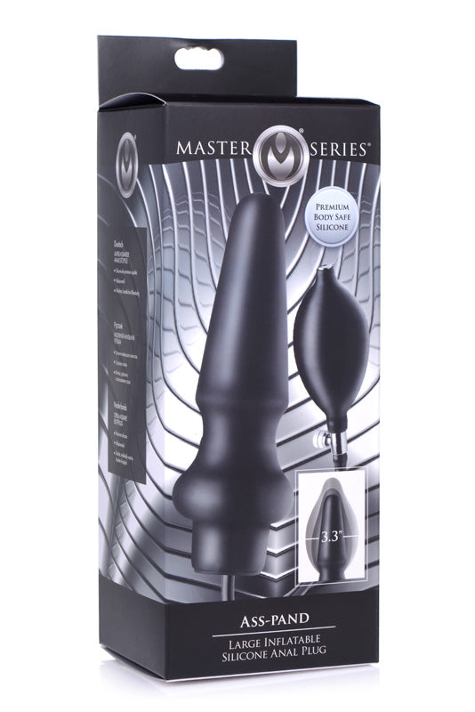 Ass-Pand Large Inflatable Silicone Anal Plug