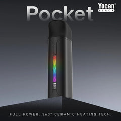 (VAPORIZER) YOCAN BLACK POCKET KIT - JET BLACK
