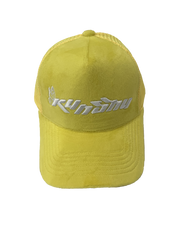 Velour Trucker Hat - Yellow