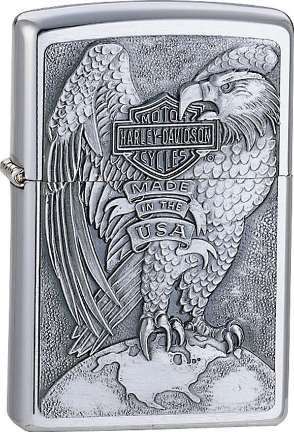 Zippo Harley Eagle & Globe 200HD H231 by Zippo