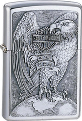 Zippo Harley Eagle & Globe 200HD H231 by Zippo