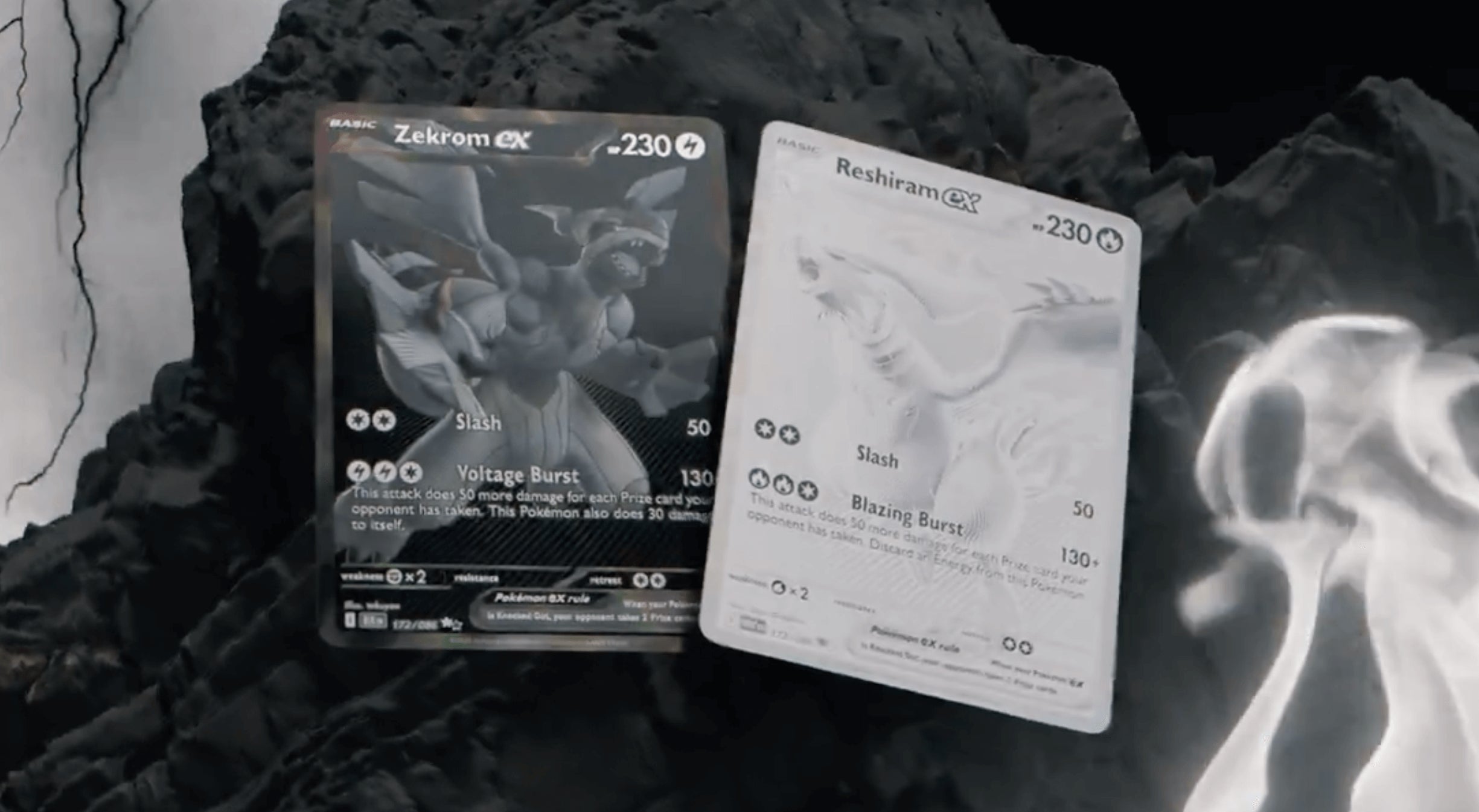 Zekrom ex and Reshiram ex “Black White” Rare Cards Revealed in English — Joseph Writer Anderson