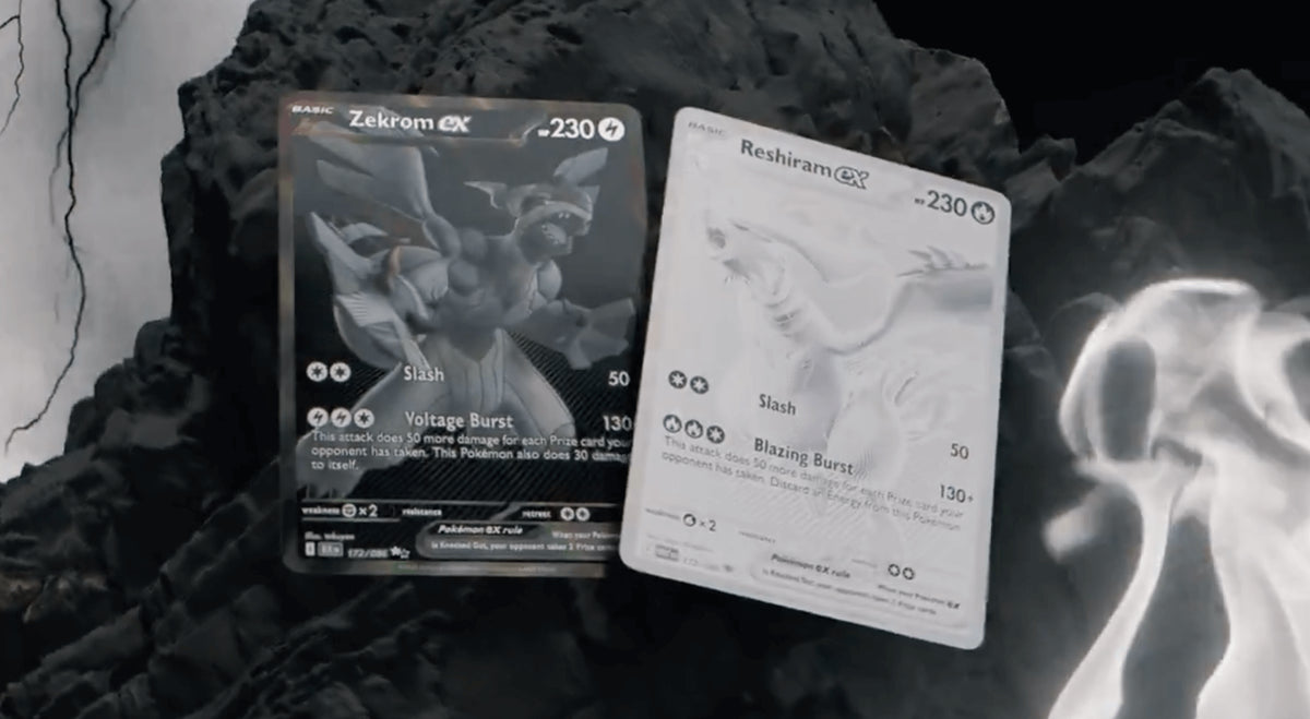 Zekrom ex and Reshiram ex “Black White” Rare Cards Revealed in English — Joseph Writer Anderson