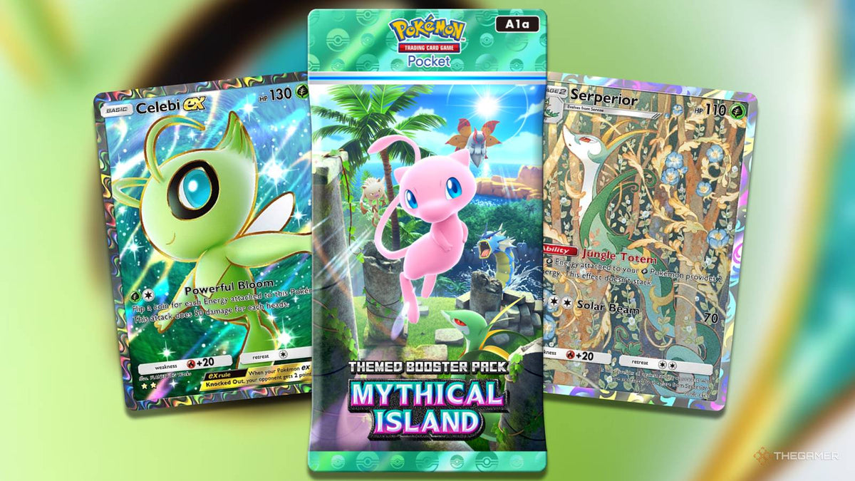The Best Grass Pokemon In Mythical Island In Pokemon Pocket