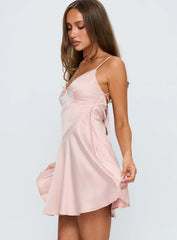 Summer Blush Mini Dress Pink