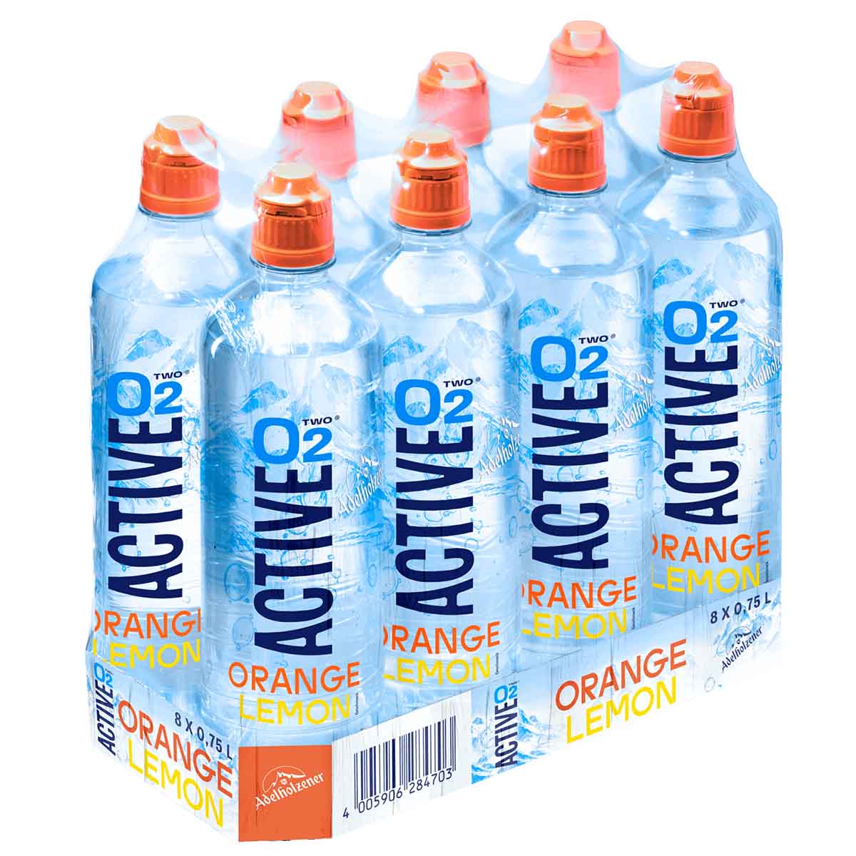 Active O2 Orange Limone 8 x 750 ml