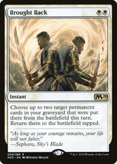 Brought Back · Core Set 2020 (M20) #9 · Scryfall Magic: The Gathering Search
