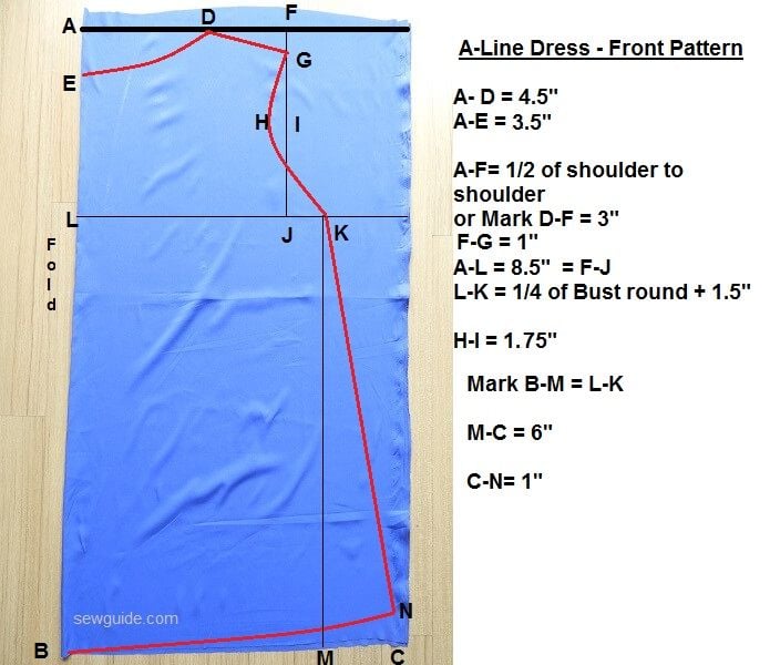 Make An A-line Dress (Free Sewing Pattern & Tutorial)