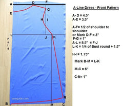 Make An A-line Dress (Free Sewing Pattern & Tutorial)