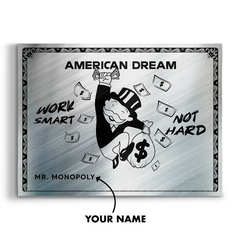 Personalizowany American Dream - Monopoly | Obraz
