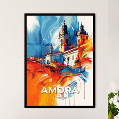 Vibrant Amora, Portugal Art Print