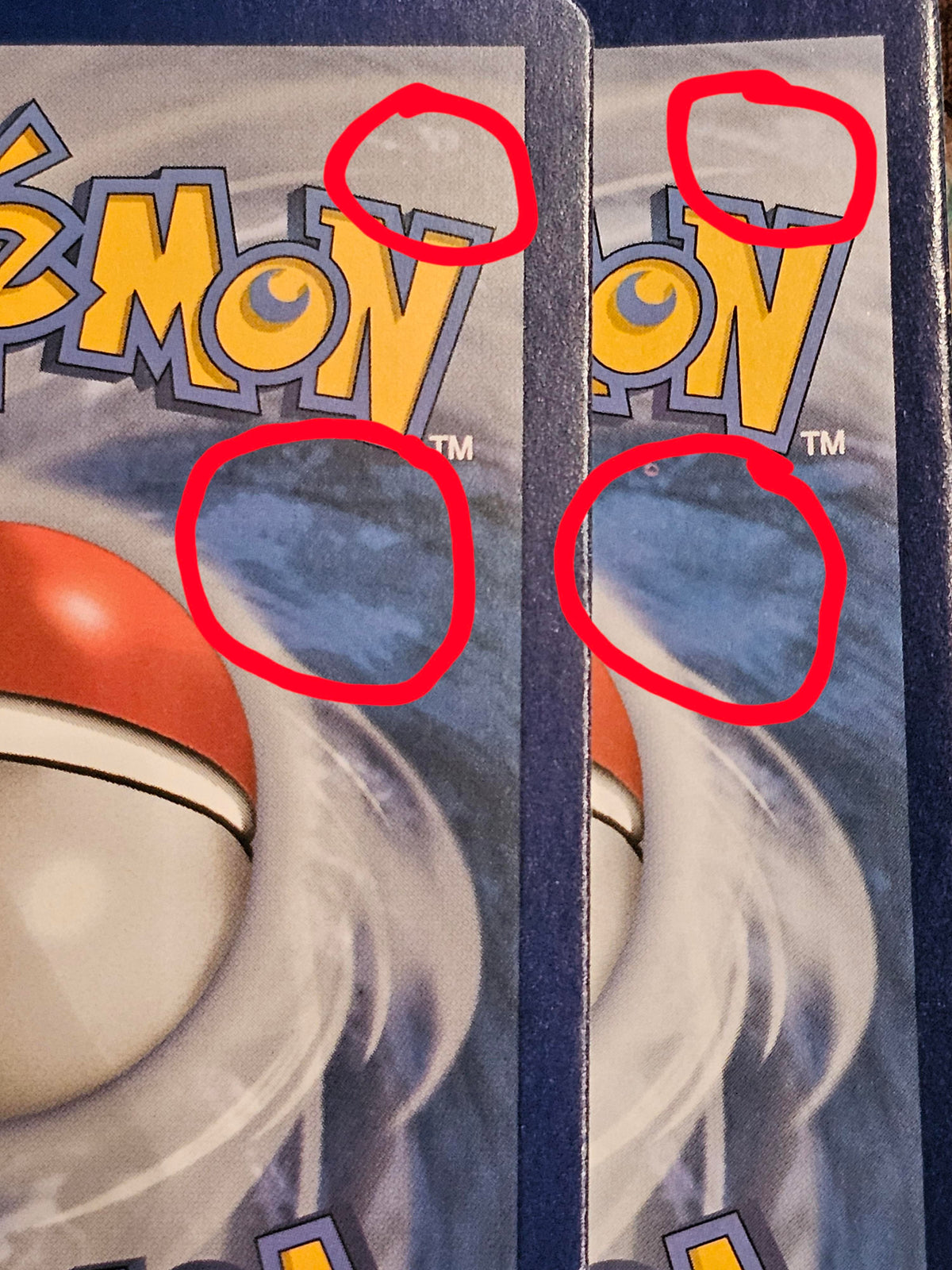 Are the backs of original Pokémon cards sometimes different? : r/PokemonTCG
