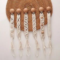 Attache Tétine Macramé - Attache tétine
