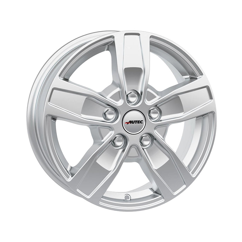 AUTEC Quantro Alloy Wheel 16x6.5 ET50 5x118 Brilliant Silver 71.1mm CB