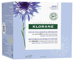 Klorane — Patchs Yeux Lissants et Défatiguants au Bleuet Bio - Contour Des Yeux
