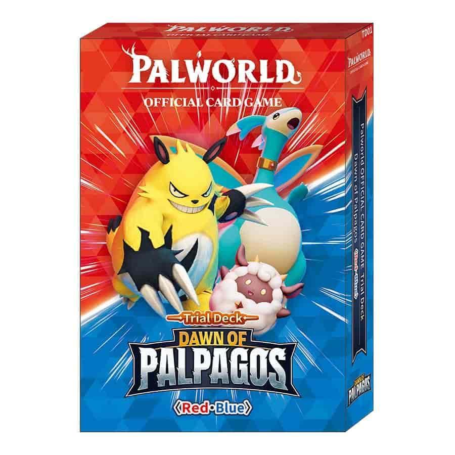 Palworld OFFICIAL CARD GAME - Dawn of Palpagos Red/Blue Trial Deck