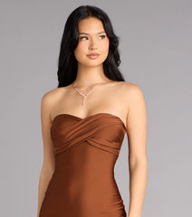 Adley Strapless Mermaid Dress