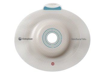 SenSura® Mio Click Convex Light Ostomy Barrier, 38 mm Stoma Opening, Yellow 16933
