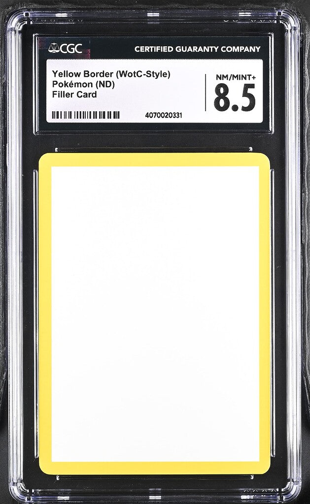 pokemon blank card List of All Filler Variations (Blank Errors) - 04/18/25 Update