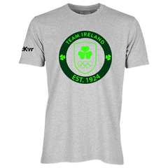 McKvr Team Ireland Big Logo Tee - Youth - Grey