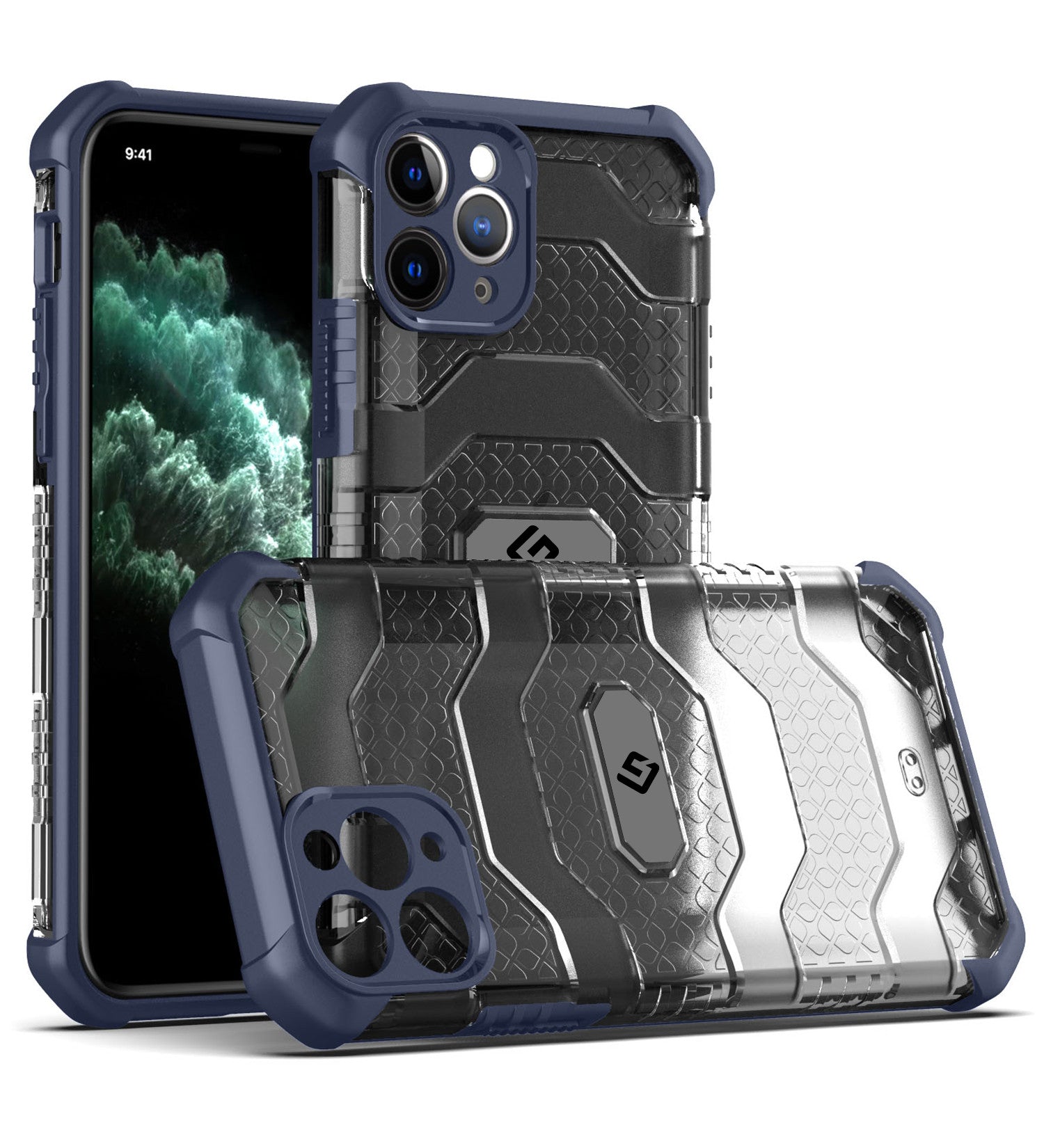 Apple iPhone 11 Pro Max  Back Cover | Explorer Series, Deep Blue