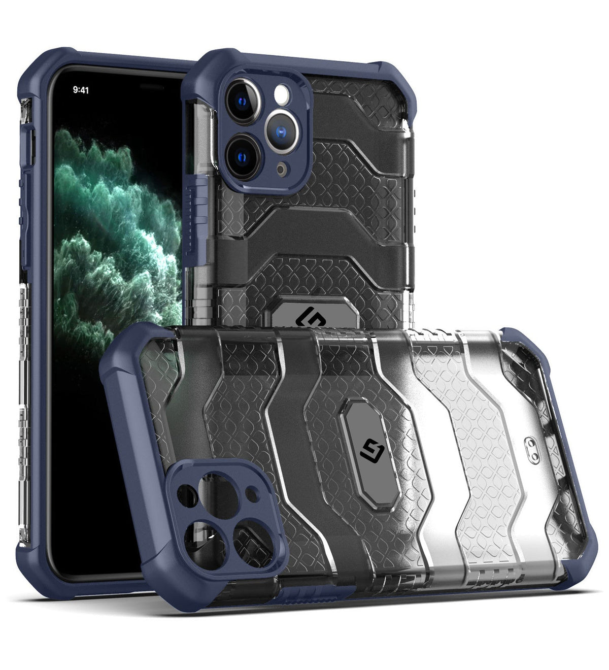 Apple iPhone 11 Pro Max  Back Cover | Explorer Series, Deep Blue