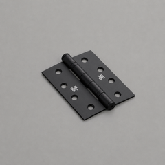 Door Hinge / Fixed Pin / Welders Black