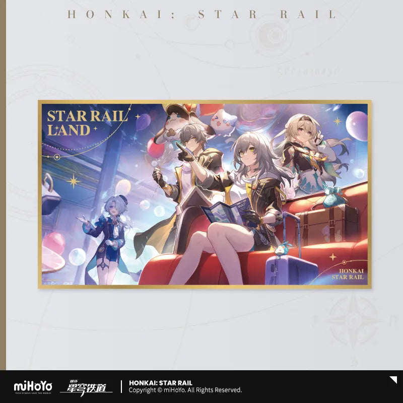 Honkai: Star Rail - Star Rail Land Acrylic Art Board miHoYo