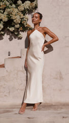 Chiara Maxi Dress - Soft Gold