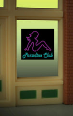 Miller Engineering 8850 Paradice Club Window Sign