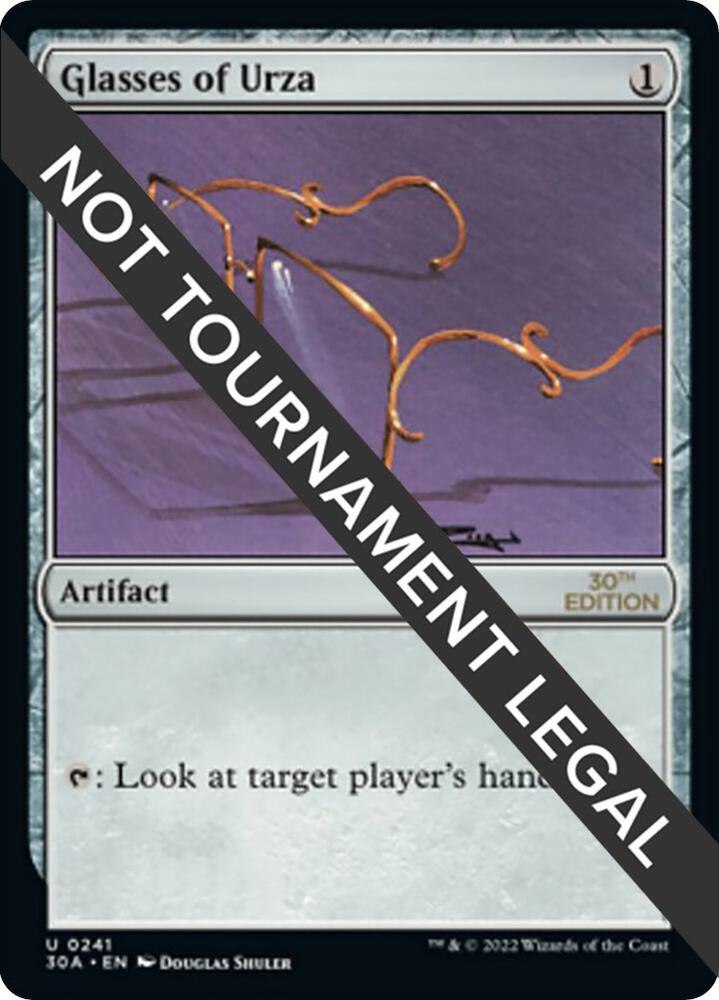 Glasses of Urza 241/594 (30th Anniversary Edition)